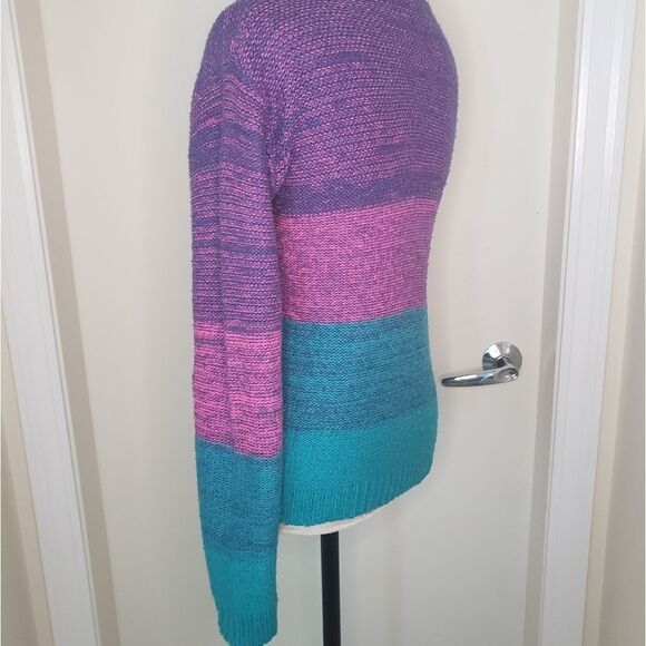 Vintage Stripe Knit Jumper Sweater - Picture 5 of 10